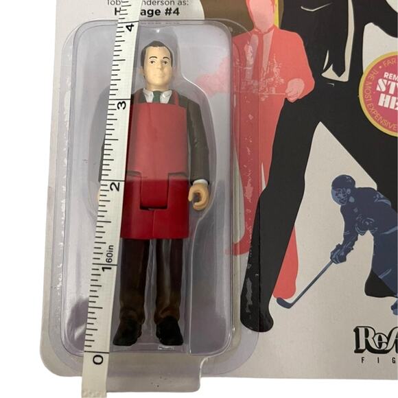 Hostage #4 Threat Level midnight The Office Super7 ReAction Figure Z1 B33 - Picture 3 of 5